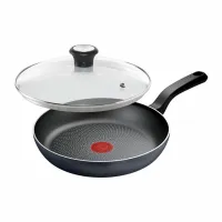 Сковорода Tefal So'' Light 26 см, алюміній, бакеліт, скло, чорний (H0560542_SET) - 1
