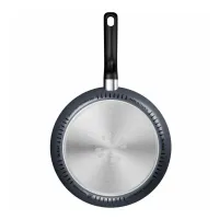 Сковорода Tefal So'' Light 28 см, алюміній, бакеліт, скло, чорний (H0560642_SET) - 4