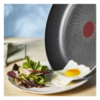 Сковорода Tefal So'' Light 28 см, алюміній, бакеліт, скло, чорний (H0560642_SET) - 8