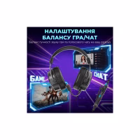 Навушники Fifine H16 7.1 RGB Black (H16) - Image 6