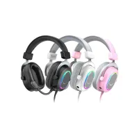 Навушники Fifine H6 RGB 7.1 Pink (H6P) - Зображення 5