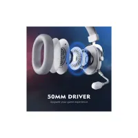 Навушники Fifine H6 RGB 7.1 White (H6W) - 8