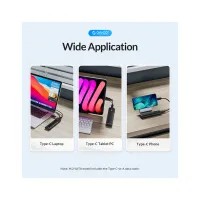 Кишеня зовнішня Orico USB3.2 Gen2 USB-C M.2 NVMe/NGFF(SATA) Dual Protocol SSD (HC380503) - 6