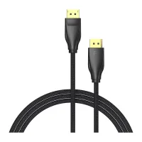 Кабель мультимедійний DisplayPort M to DisplayPort M 2.0m black Vention (HCCBH) - Зображення 2