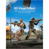 Кабель мультимедійний DisplayPort M to DisplayPort M 1.5m V1.4 8K black Vention (HCDBG) - Image 8