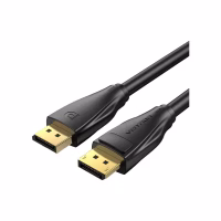 Кабель мультимедійний DisplayPort M to DisplayPort M 1.5m V1.4 8K black Vention (HCDBG) - Image 1
