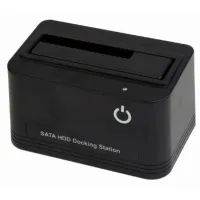 Док-станція для накопичувачів Gembird 2.5\3.5 SATA HDD, USB 2.0 (HD32-U2S-5) - 1