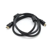 Кабель мультимедійний HDMI M to HDMI M 1.0m V1.4 4K black Ritar (HDMI(M)/(M)V1.4-1m-348P) - 1