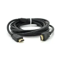 Кабель мультимедійний HDMI M to HDMI M 5.0m V1.4 1080P black Ritar (HDMI(M)/(M)V1.4-5m-94P) - 1