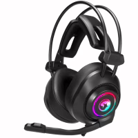 Навушники Marvo HG9056 7 colors-LED 7.1 Black (HG9056) - Image 1