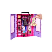 Ігровий набір Barbie Бузкова шафа для одягу (HJL65) - 4