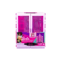 Ігровий набір Barbie Бузкова шафа для одягу (HJL65) - 5