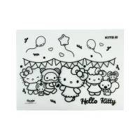 Підкладка настільна Kite силіконова розмальовка Hello Kitty, 30х40см (HK22-424) - 4