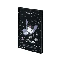 Блокнот Kite А6 Kuromi, тверда обкладинка, 80 аркушів, клітинка (HK24-199-1) - Зображення 3