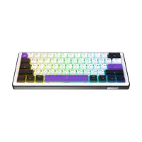 Клавиатура Hator Hellyberry HK60 Mechanical Linear RGB USB UA White/Violet (HK60) - Изображение 2