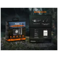 Ліхтар Fenix HL12R V2.0 сірий (HL12RV20Gr) - 12