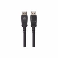Кабель мультимедийный DisplayPort M to DisplayPort M 1.0m V1.2 4K60Hz black HP (HP_DHC-DP01-1M) - Image 1