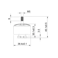 Двигун для дрона Hobbyporter 3115 640KV (HP3115-KV640) - 5