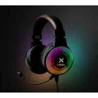 Навушники Vinga HSCU-100 Gaming LED Black (HSCU-100) - 8
