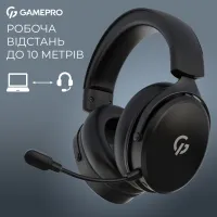 Навушники GamePro Asgard Skadi Wireless Black (HSW191B) - 8