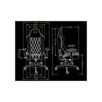 Крісло ігрове Hator Darkside 3L Fabric Grey (HTC3016L) - 10