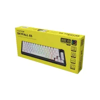 Клавиатура Hator Skyfall 65 Aurum Sterling RGB Wireless/Bluetooth/USB UA Black/White (HTK3160UA) - Изображение 7