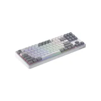 Клавіатура Hator Rockfall 3 Mecha TKL QMK/VIA Orange Wireless White (HTK851UA) - 4