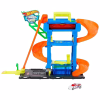 Автотрек Hot Wheels City Автомийка: Скажені віражі (HTN80) - Image 2