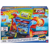 Автотрек Hot Wheels City Автомийка: Скажені віражі (HTN80) - Image 1