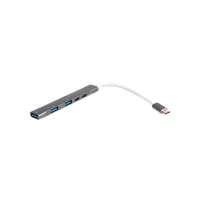 Концентратор Maxxter USB-C to 1xUSB 3.0 + 2xUSB 2.0 + 1xUSB-C PD100W + 1xUSB-C (HU3C-4P1PD-01) - 2