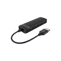 Концентратор Choetech USB 3.1 to 3хUSB 3.0+RJ45(1GB) Ethernet 4in1 (HUB-U02-BK) - Изображение 1