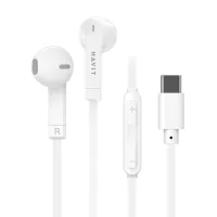 Навушники Havit HV-E336C USB-C White (HV-E336C) - 1