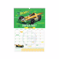 Календар Kite планер настінний Hot Wheels 2026 рік (HW26-440) - Image 5