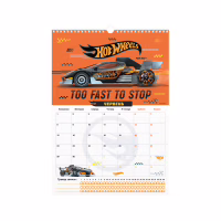 Календар Kite планер настінний Hot Wheels 2026 рік (HW26-440) - Image 7