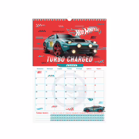 Календар Kite планер настінний Hot Wheels 2026 рік (HW26-440) - Image 8