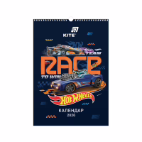 Календар Kite планер настінний Hot Wheels 2026 рік (HW26-440) - Image 1