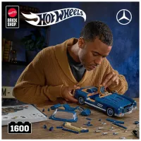 Конструктор Hot Wheels Brick Shop Mercedes-Benz 300 SL 1600 деталей (HWW25) - 6
