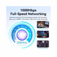 Патч-корд 1.5м, UTP cat 6 RJ-45 black Vention (IBEBG) - Image 3