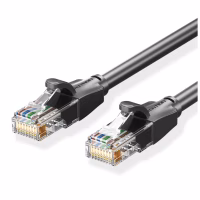 Патч-корд 1.5м, UTP cat 6 RJ-45 black Vention (IBEBG) - Image 1