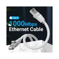 Патч-корд 1.5м, UTP cat 6 RJ-45 gray Vention (IBEHG) - Изображение 2