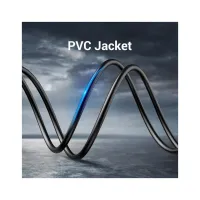 Патч-корд 1м, UTP cat 7 RJ-45 black Vention (IBKBF) - Изображение 4