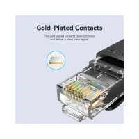 Патч-корд 3м, UTP cat 6 RJ-45 black Vention (IBNBI) - Изображение 3