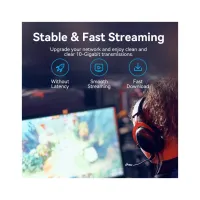 Патч-корд 1.5м, UTP cat 6a RJ-45 90° corner black Vention (IBOBG) - Изображение 4