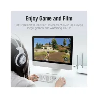 Патч-корд 1м, S/FTP cat 7 RJ-45 black Vention (ICDBF) - Зображення 5