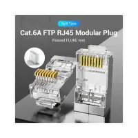 Конектор RJ45 FTP Cat.6 Modular 10 шт. Vention (IDFR0-10) - Зображення 5