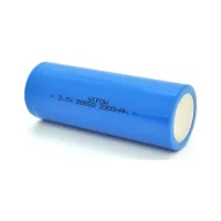 Акумулятор 26650 3300mAh, LiFePO4, FlatTop, 3.2V, Blue Vipow (IFR26650-3300mAhFT / 31075) - Зображення 2
