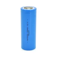 Акумулятор 26650 3300mAh, LiFePO4, FlatTop, 3.2V, Blue Vipow (IFR26650-3300mAhFT / 31075) - Зображення 1