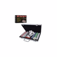 Настольная игра Johnshen Sports Покерный набор 300 фишек по 11,5 г (алюминиевый кейс) (IG-2114) - Image 4