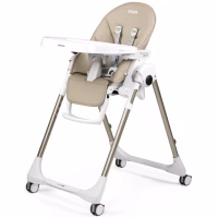 Стілець для годування Peg-Perego Prima Pappa Follow Me Astral бежевий (IH01000000BL06) - Image 1