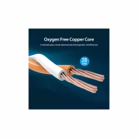 Патч-корд 0.5м, S/FTP cat 8 RJ-45 black Vention (IKABD) - Image 7